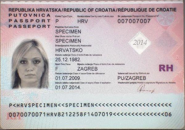 Passport Serial Number